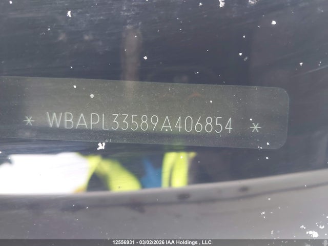 Aukcja sprzedaży 2009 Bmw 335i Xdrive, vin: WBAPL33589A406854, numer aukcji: 12556931