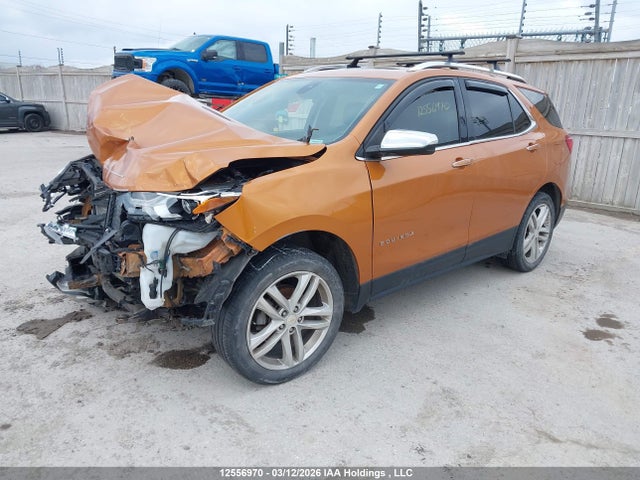 2018 Chevrolet Equinox Premier მანქანა იყიდება აუქციონზე, vin: 2GNAXVEV8J6104379, აუქციონის ნომერი: 12556970