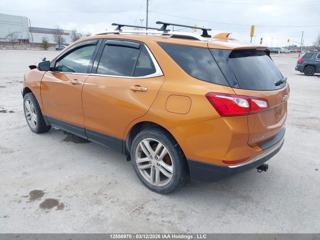 2018 Chevrolet Equinox Premier მანქანა იყიდება აუქციონზე, vin: 2GNAXVEV8J6104379, აუქციონის ნომერი: 12556970