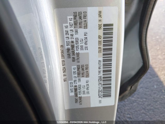 JM3TCBCY1L0419844 Mazda Cx-9 Touring
