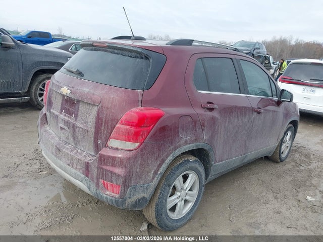 Aukcja sprzedaży 2017 Chevrolet Trax 1lt, vin: 3GNCJLSB9HL210905, numer aukcji: 12557004