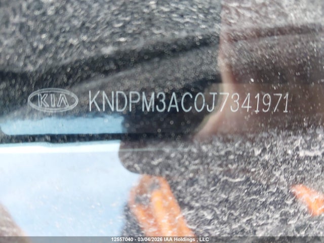 12557040 :رقم المزاد ، KNDPM3AC0J7341971 vin ، 2018 Kia Sportage Lx مزاد بيع