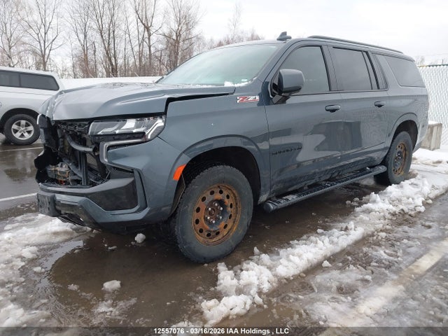 2021 Chevrolet Suburban Z71 მანქანა იყიდება აუქციონზე, vin: 1GNSKDKD3MR433542, აუქციონის ნომერი: 12557076