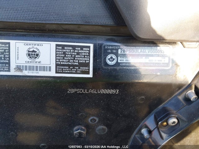 Skidoo Skidoo 2020 2BPSDULA6LV000093 Image 14