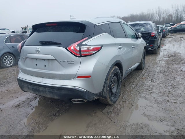 5N1AZ2MH7GN159810 Nissan Murano Platinum/sl/sv