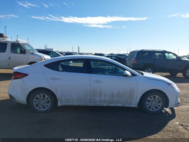 12557115 :رقم المزاد ، KMHD74LF0KU735153 vin ، 2019 Hyundai Elantra Se مزاد بيع