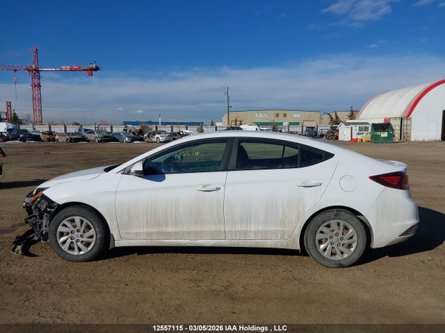 12557115 :رقم المزاد ، KMHD74LF0KU735153 vin ، 2019 Hyundai Elantra Se مزاد بيع