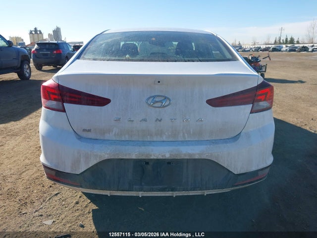 12557115 :رقم المزاد ، KMHD74LF0KU735153 vin ، 2019 Hyundai Elantra Se مزاد بيع