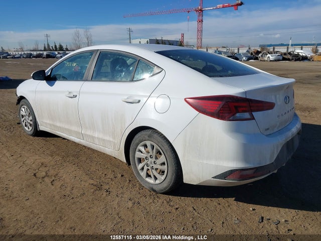 12557115 :رقم المزاد ، KMHD74LF0KU735153 vin ، 2019 Hyundai Elantra Se مزاد بيع