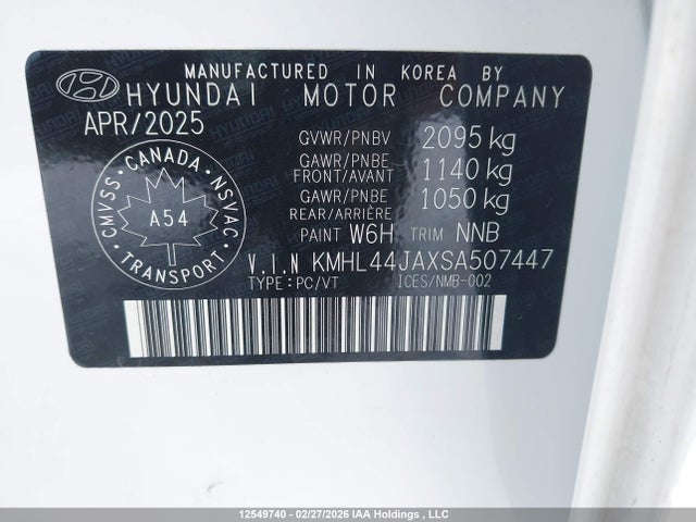KMHL44JAXSA507447 Hyundai Sonata Preferred-trend