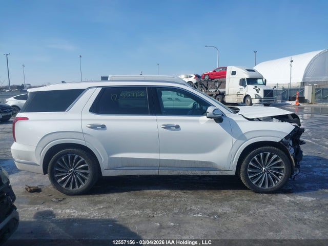 12557156 :رقم المزاد ، KM8R5DGE6PU598837 vin ، 2023 Hyundai Palisade Ultimate Calligraphy مزاد بيع