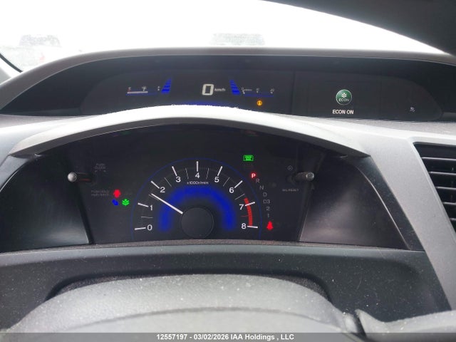 12557197 :رقم المزاد ، 2HGFB2F46CH014688 vin ، 2012 Honda Civic Sdn مزاد بيع
