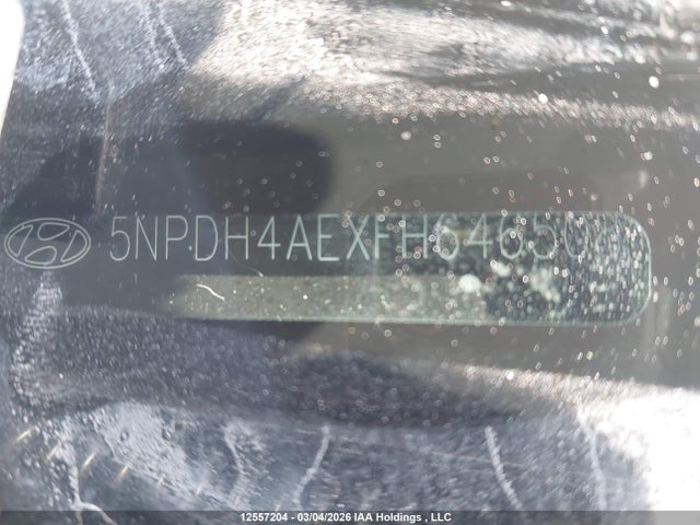 Продаж на аукціоні авто 2015 Hyundai Elantra Gl, vin: 5NPDH4AEXFH646508, номер лоту: 12557204