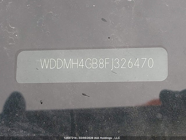 WDDMH4GB8FJ326470 Mercedes-Benz B 250 4matic Sports Tourer
