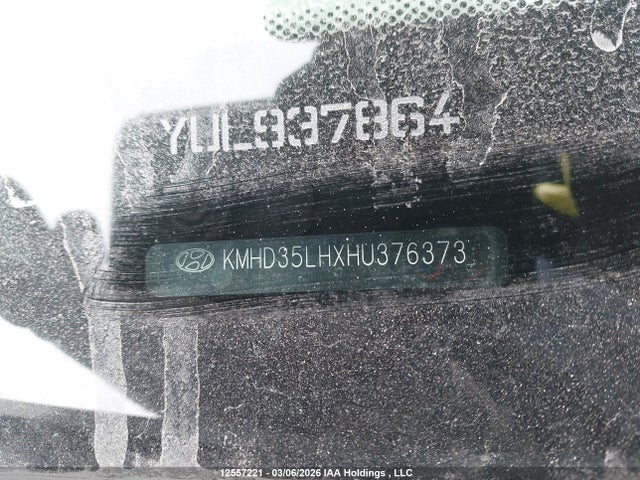 KMHD35LHXHU376373 Hyundai Elantra