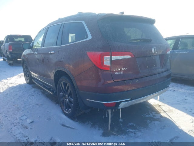 12557225 :رقم المزاد ، 5FNYF6H97KB503469 vin ، 2019 Honda Pilot Touring مزاد بيع