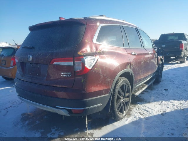 12557225 :رقم المزاد ، 5FNYF6H97KB503469 vin ، 2019 Honda Pilot Touring مزاد بيع