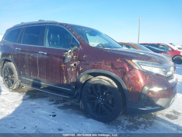 12557225 :رقم المزاد ، 5FNYF6H97KB503469 vin ، 2019 Honda Pilot Touring مزاد بيع