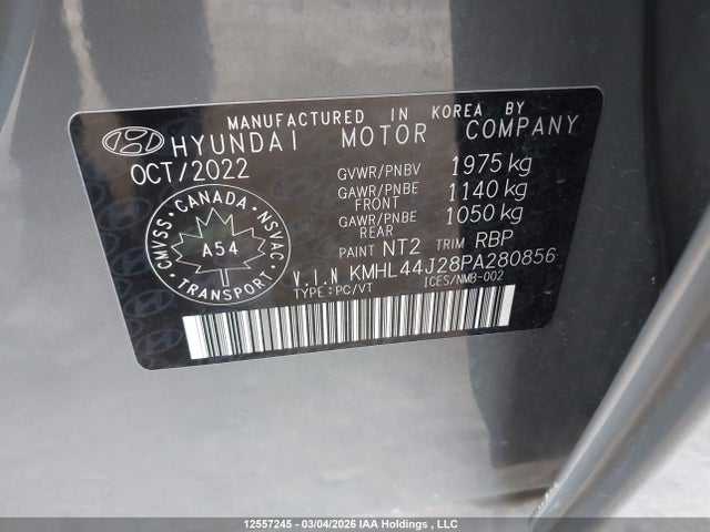 KMHL44J28PA280856 Hyundai Sonata Sport