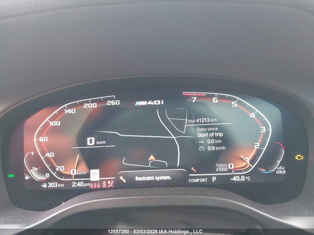 5UX83DP04N9L98452 BMW X3 M40i