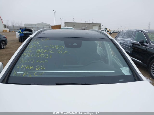 12557280 :رقم المزاد ، W1N0G8EB2NV369031 vin ، 2022 Mercedes-benz Glc 300 4matic مزاد بيع