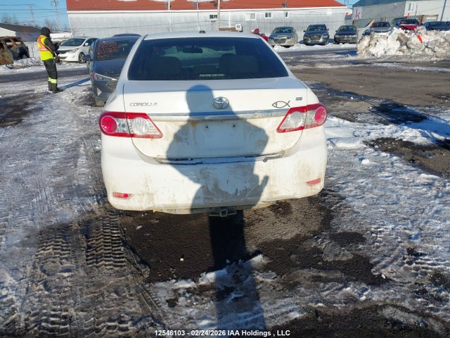 12546103 :رقم المزاد ، 2T1BU4EE8BC561709 vin ، 2011 Toyota Corolla Le مزاد بيع