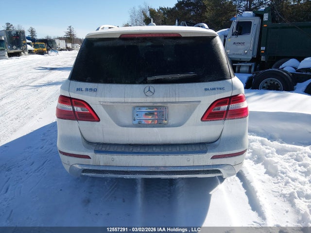 12557291 :رقم المزاد ، 4JGDA2EB5FA555724 vin ، 2015 Mercedes-benz Ml 350 Bluetec 4matic مزاد بيع