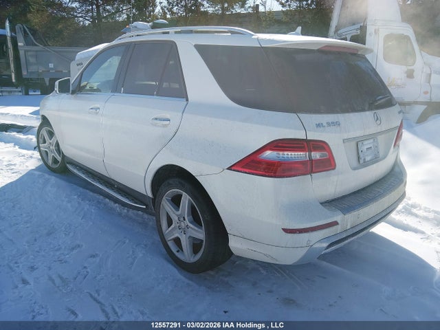 12557291 :رقم المزاد ، 4JGDA2EB5FA555724 vin ، 2015 Mercedes-benz Ml 350 Bluetec 4matic مزاد بيع