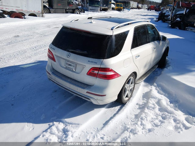 12557291 :رقم المزاد ، 4JGDA2EB5FA555724 vin ، 2015 Mercedes-benz Ml 350 Bluetec 4matic مزاد بيع
