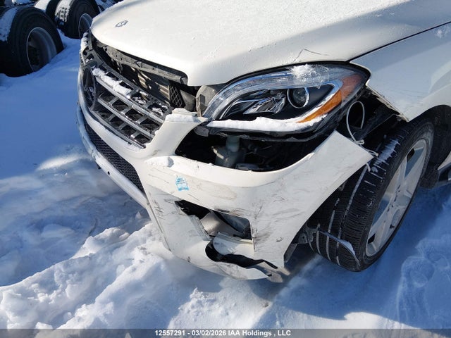 12557291 :رقم المزاد ، 4JGDA2EB5FA555724 vin ، 2015 Mercedes-benz Ml 350 Bluetec 4matic مزاد بيع