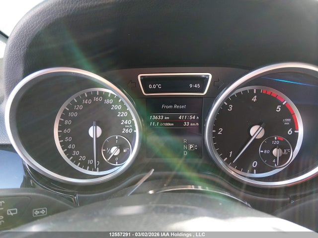 12557291 :رقم المزاد ، 4JGDA2EB5FA555724 vin ، 2015 Mercedes-benz Ml 350 Bluetec 4matic مزاد بيع