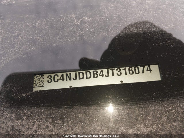 3C4NJDDB4JT316074 Jeep Compass Trailhawk