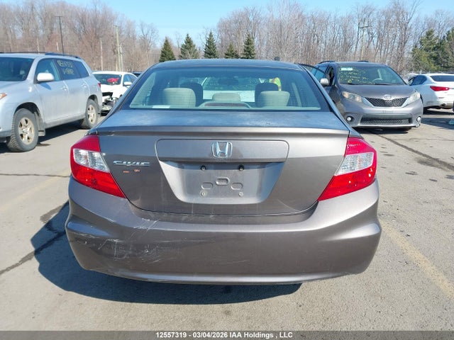 12557319 :رقم المزاد ، 2HGFB2F41CH017224 vin ، 2012 Honda Civic Lx مزاد بيع