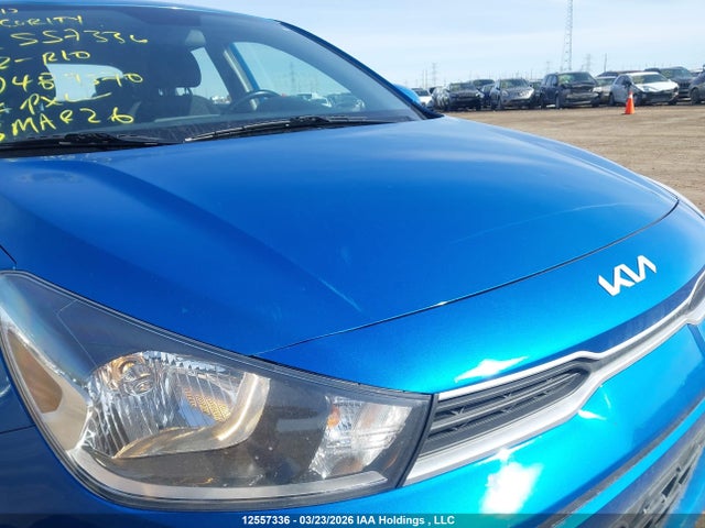 3KPA25AD4NE489370 KIA Rio Lx Premium/lx+