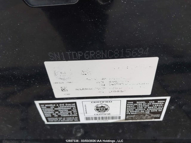 SN1TDP6R8NC815694 Polaris INDY