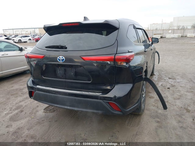12557353 :رقم المزاد ، 5TDGBRCH8MS022801 vin ، 2021 Toyota Highlander Hybrid Xle مزاد بيع