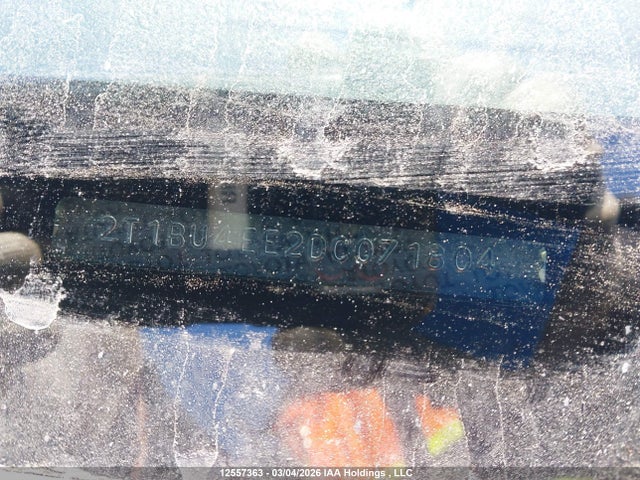 12557363 :رقم المزاد ، 2T1BU4EE2DC071804 vin ، 2013 Toyota Corolla مزاد بيع