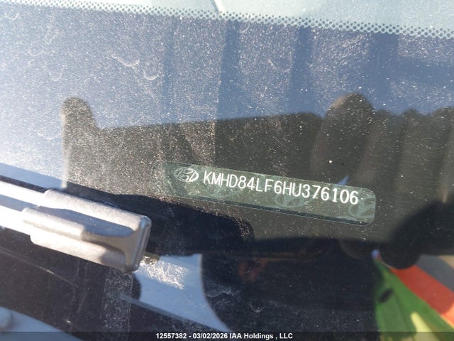 12557382 :رقم المزاد ، KMHD84LF6HU376106 vin ، 2017 Hyundai Elantra Gl مزاد بيع