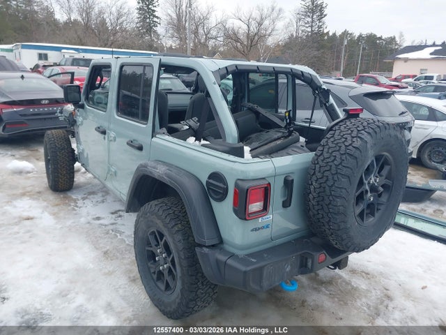 Продаж на аукціоні авто 2024 Jeep Wrangler 4xe, vin: 1C4RJXN61RW161042, номер лоту: 12557400
