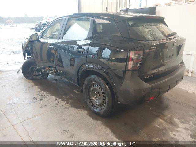 12557414 :رقم المزاد ، 3N8AP6BB3SL361329 vin ، 2025 Nissan Kicks S مزاد بيع