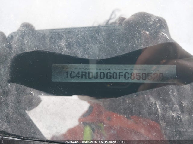 Aukcja sprzedaży 2015 Dodge Durango Limited, vin: 1C4RDJDG0FC850520, numer aukcji: 12557429
