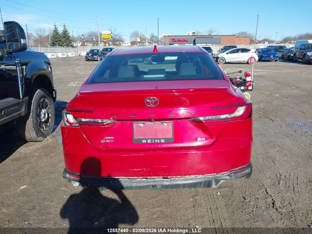 12557440 :رقم المزاد ، 4T1DBADK4SU001964 vin ، 2025 Toyota Camry مزاد بيع