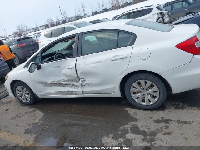 12557490 :رقم المزاد ، 2HGFB2E42CH032476 vin ، 2012 Honda Civic Lx مزاد بيع