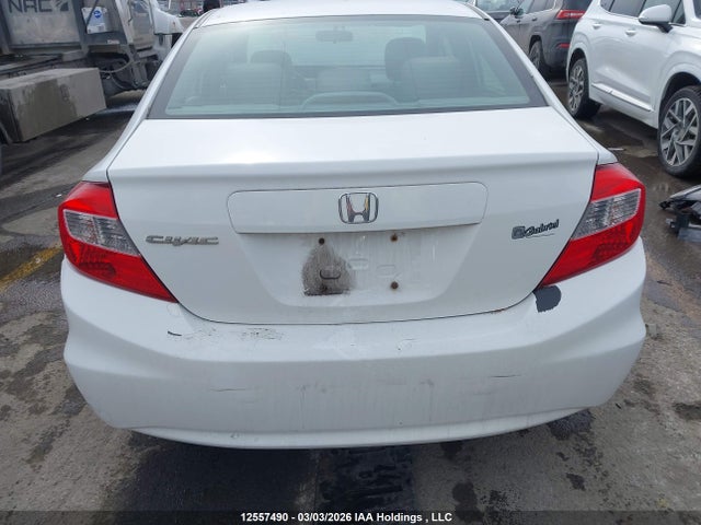 12557490 :رقم المزاد ، 2HGFB2E42CH032476 vin ، 2012 Honda Civic Lx مزاد بيع