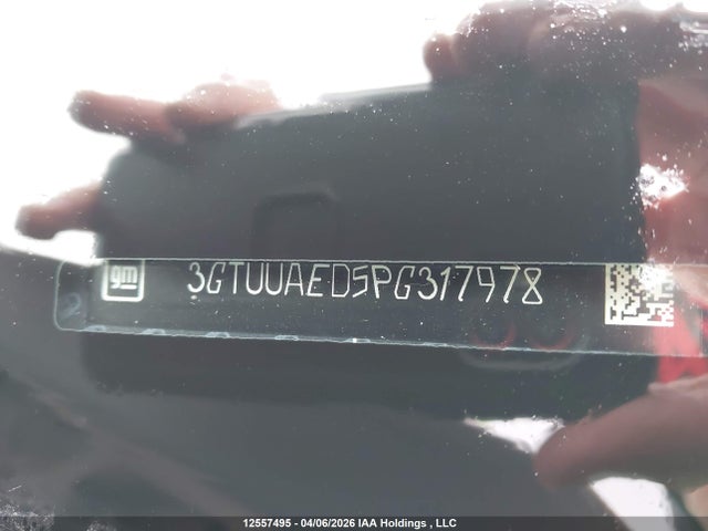 12557495 :رقم المزاد ، 3GTUUAED5PG317978 vin ، 2023 Gmc Sierra K1500 مزاد بيع