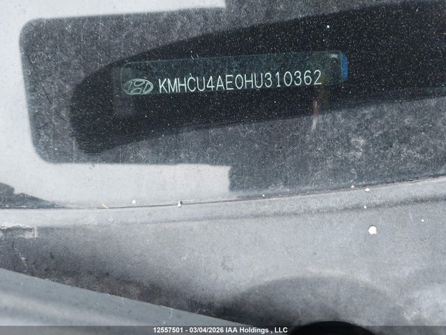 KMHCU4AE0HU310362 Hyundai ACCENT GLS