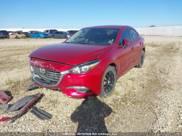 12557522 :رقم المزاد ، JM1BN1U77J1162694 vin ، 2018 Mazda 3 Sport مزاد بيع