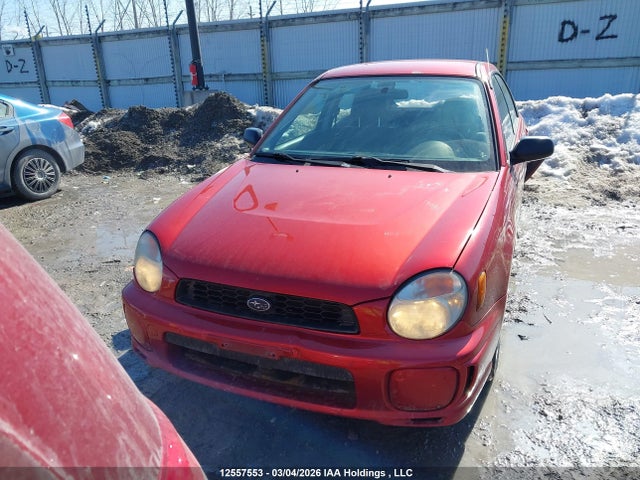 Продажа на аукционе авто 2003 Subaru Impreza Ts, vin: JF1GG65553H811435, номер лота: 12557553