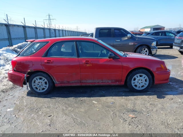 Продажа на аукционе авто 2003 Subaru Impreza Ts, vin: JF1GG65553H811435, номер лота: 12557553