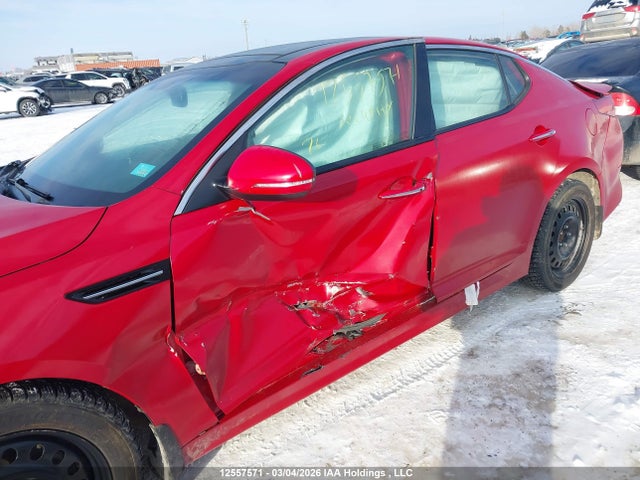 12557571 :رقم المزاد ، KNAGN4A7XE5509586 vin ، 2014 Kia Optima Ex/ex Luxury مزاد بيع